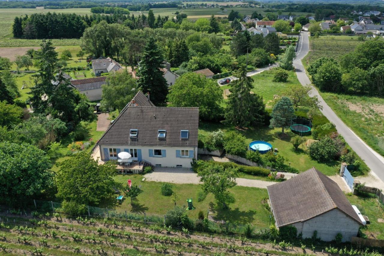 Chez Lucie En Touraine Villa Монлюис-сюр-Лоар Екстериор снимка